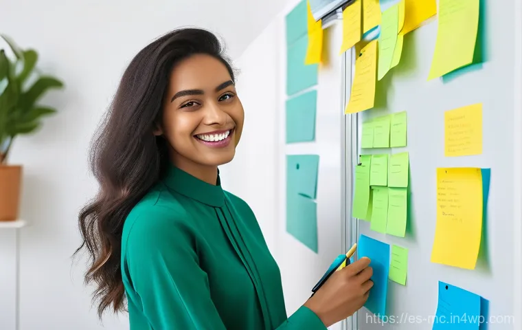 효과적인 진행 시각화를 위한 체크리스트 - Prompt 1: Visualizing Personal Progress on a Board**